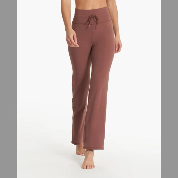Vuori Daily Wide Leg Legging Brown M - Picture 1 of 2